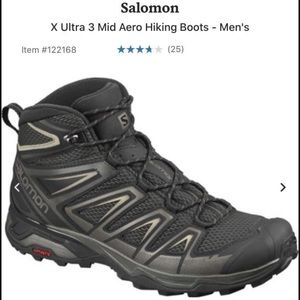 Salomon Hiking Boots- X Ultra 3 Mid Aero